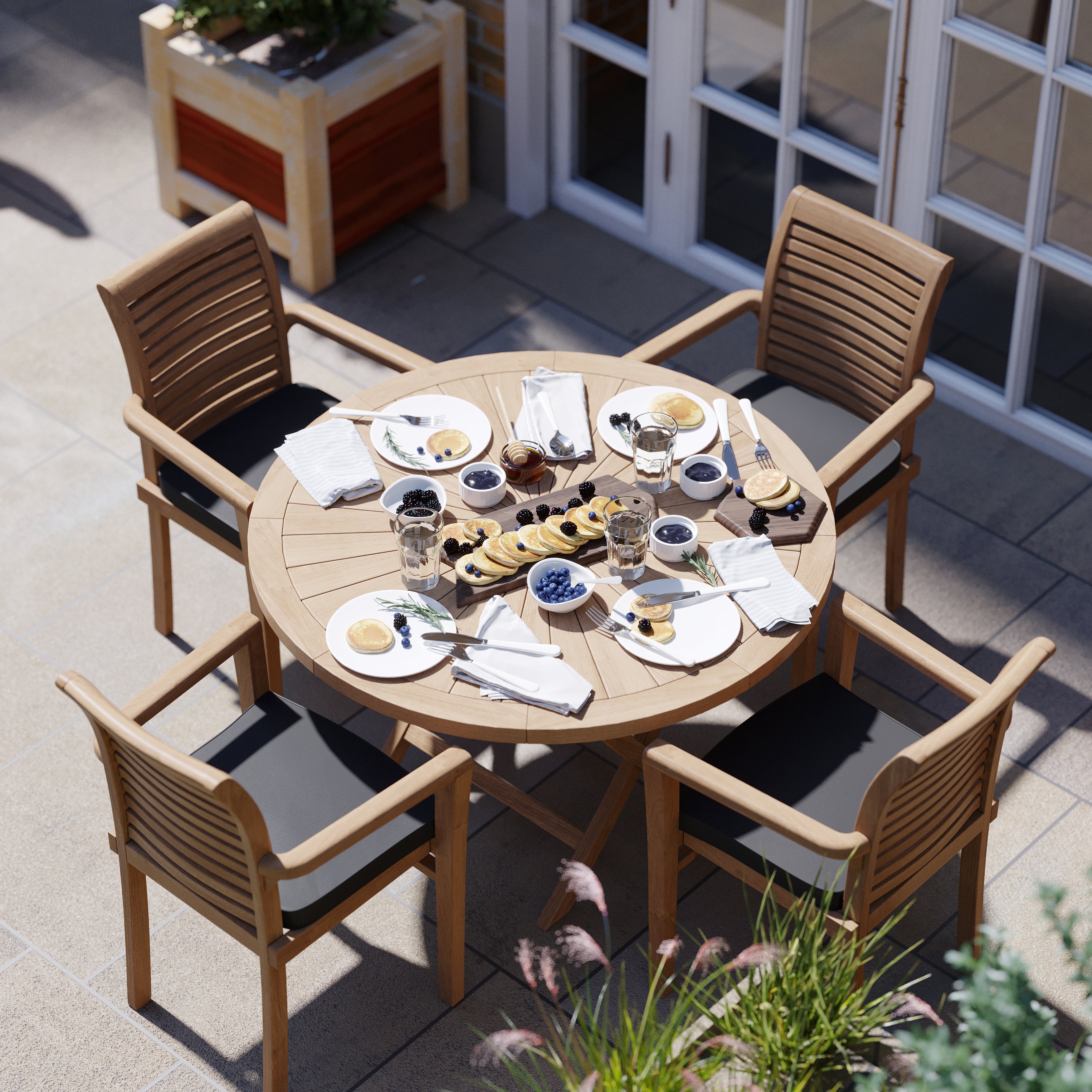 120cm Garden Set Cover - Image 4